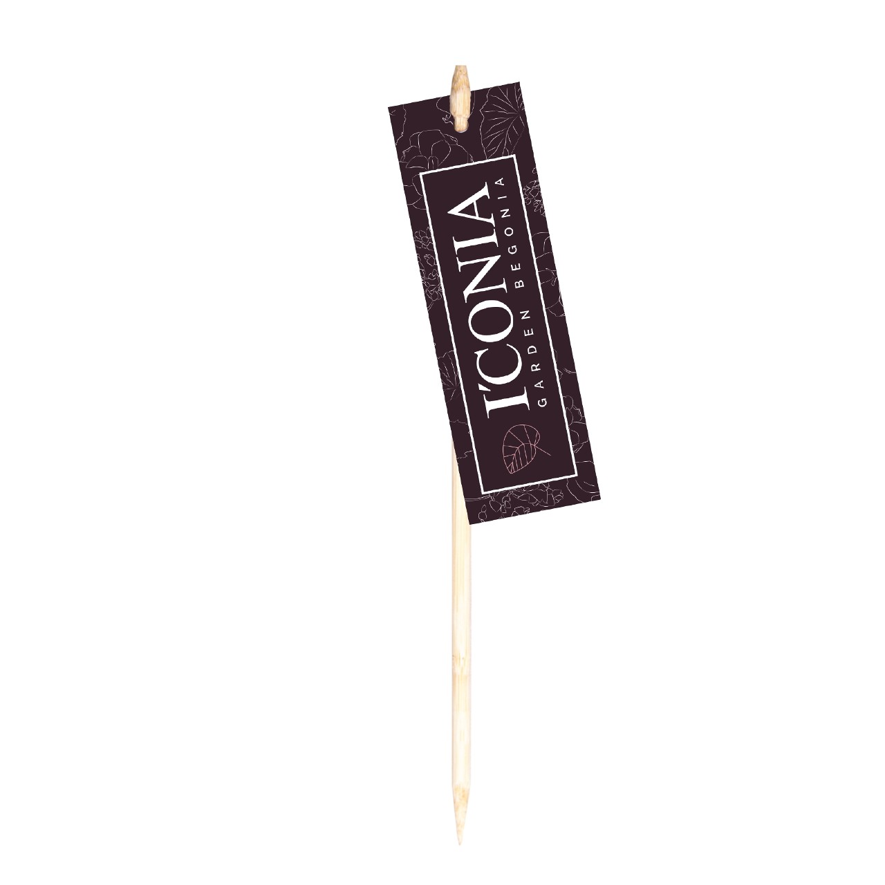 Sticklabel ICONIA I Stick 27cm I German