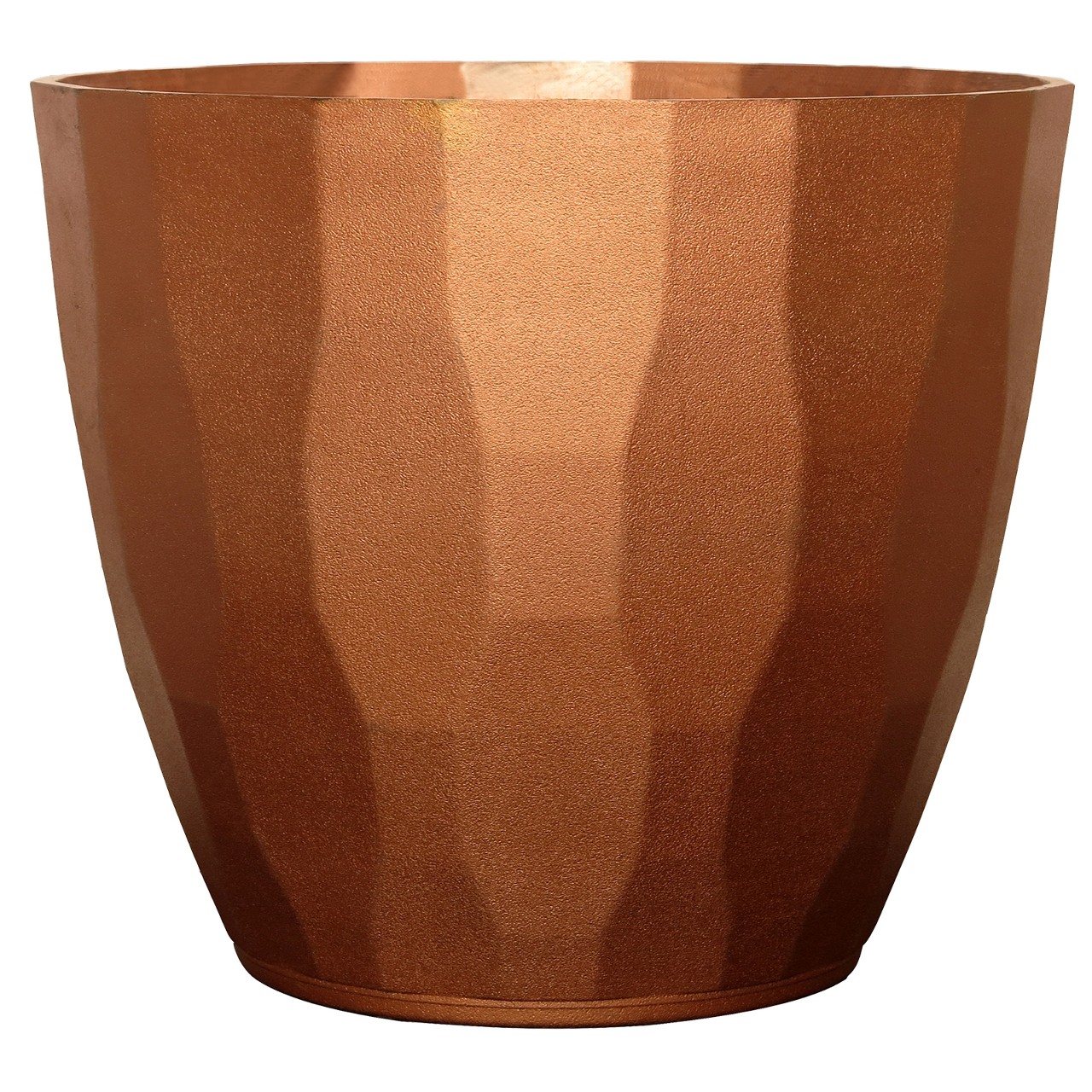 I'Conia Saturn Cover Pot RT1020, Rose Copper (CTi Plastic)