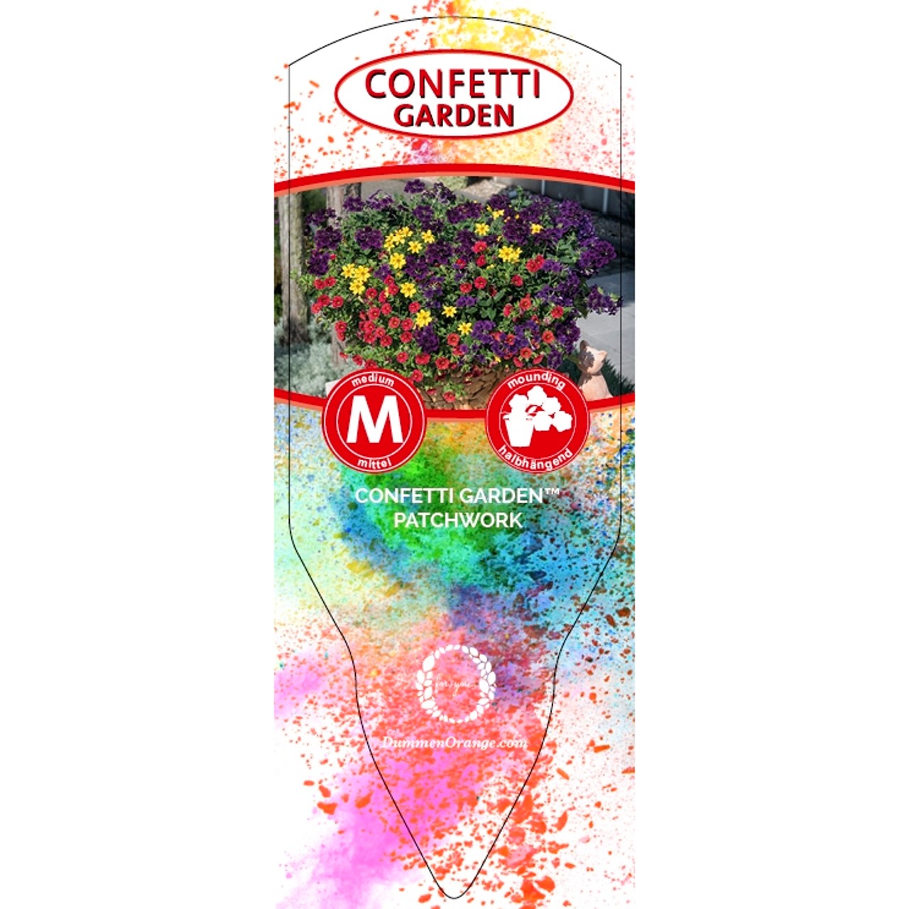 Tag Confetti Garden Patchwork