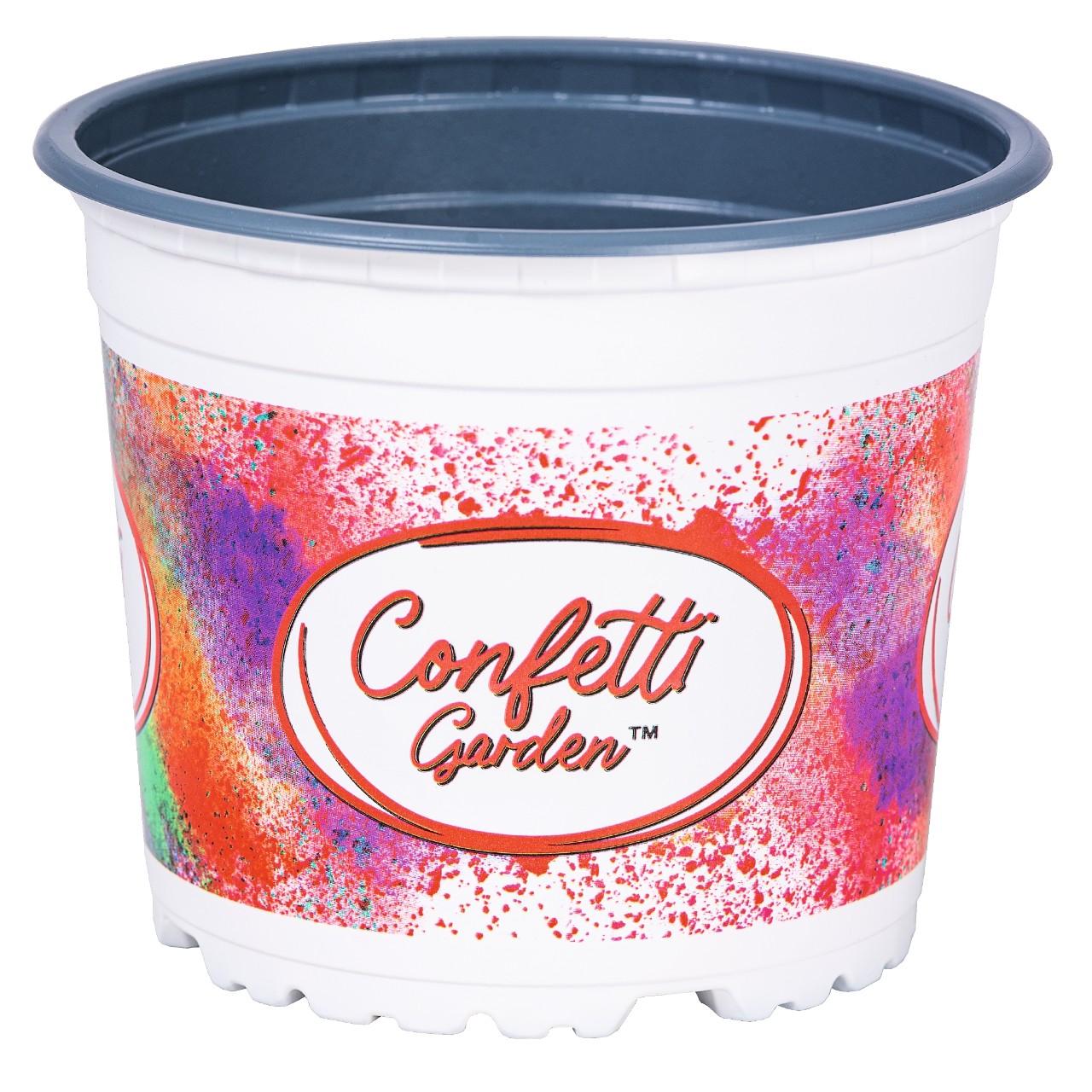 Pot 12 cm white Confetti Garden