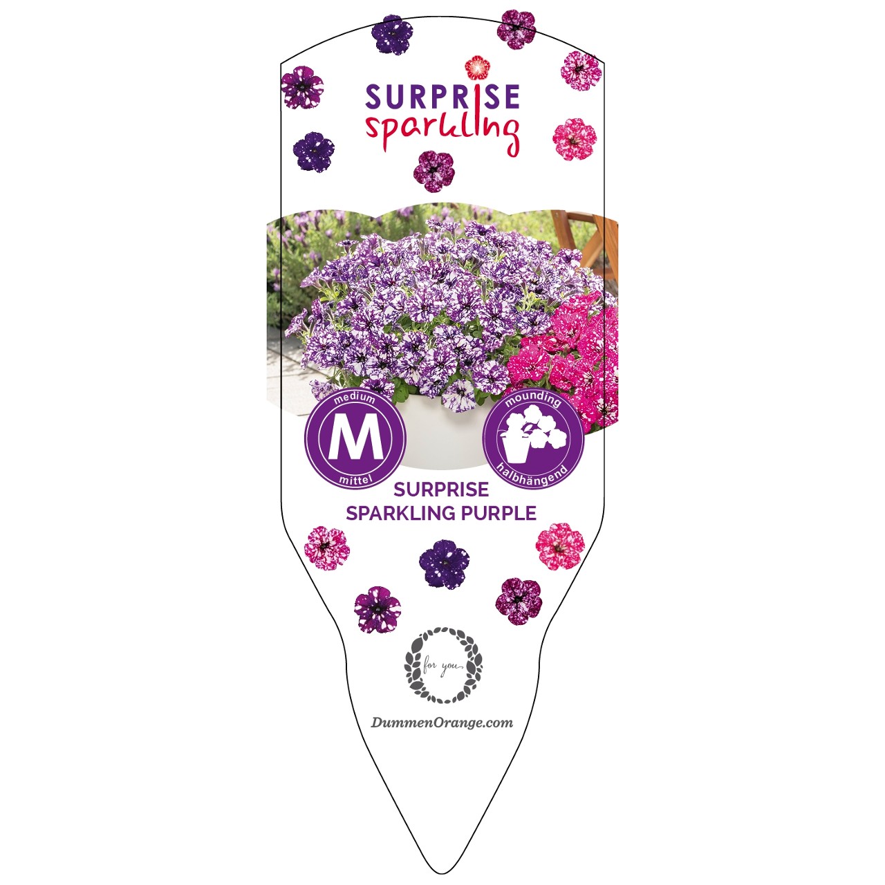 Tag Surprise Sparkling Purple