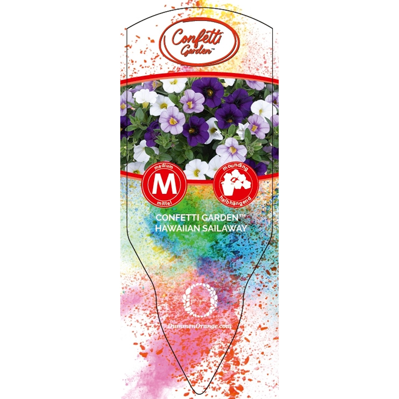 Tag Confetti Garden™ Hawaiian Sailaway